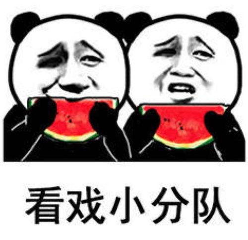 吃瓜表情多敷衍